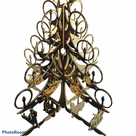 Danbury Mint Holiday Vintage 987 Gold Christmas Tree Danbury Mint Christmas Ornament Poshmark